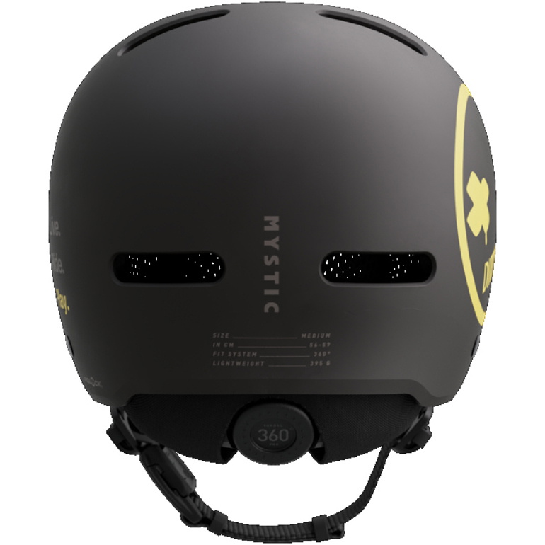 2026 Mystic Vandal Pro Casco Dirty Habits 35009.260635 - Black / Amarillo
